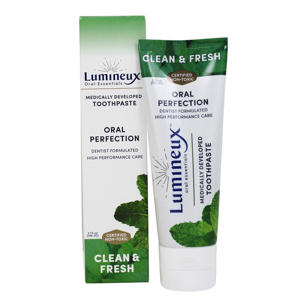 Lumineux Oral Essentials Medically Developed Toothpaste Clean & Fresh, 3.75 Oz